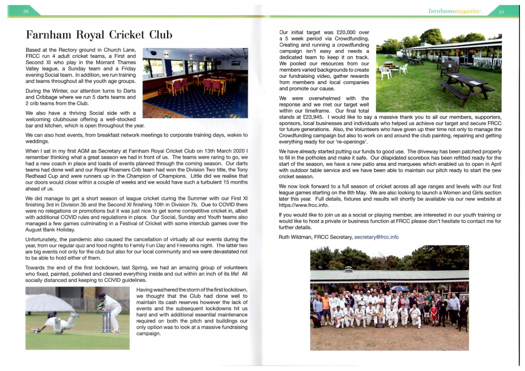 Farnhams Magazine Article June 2021